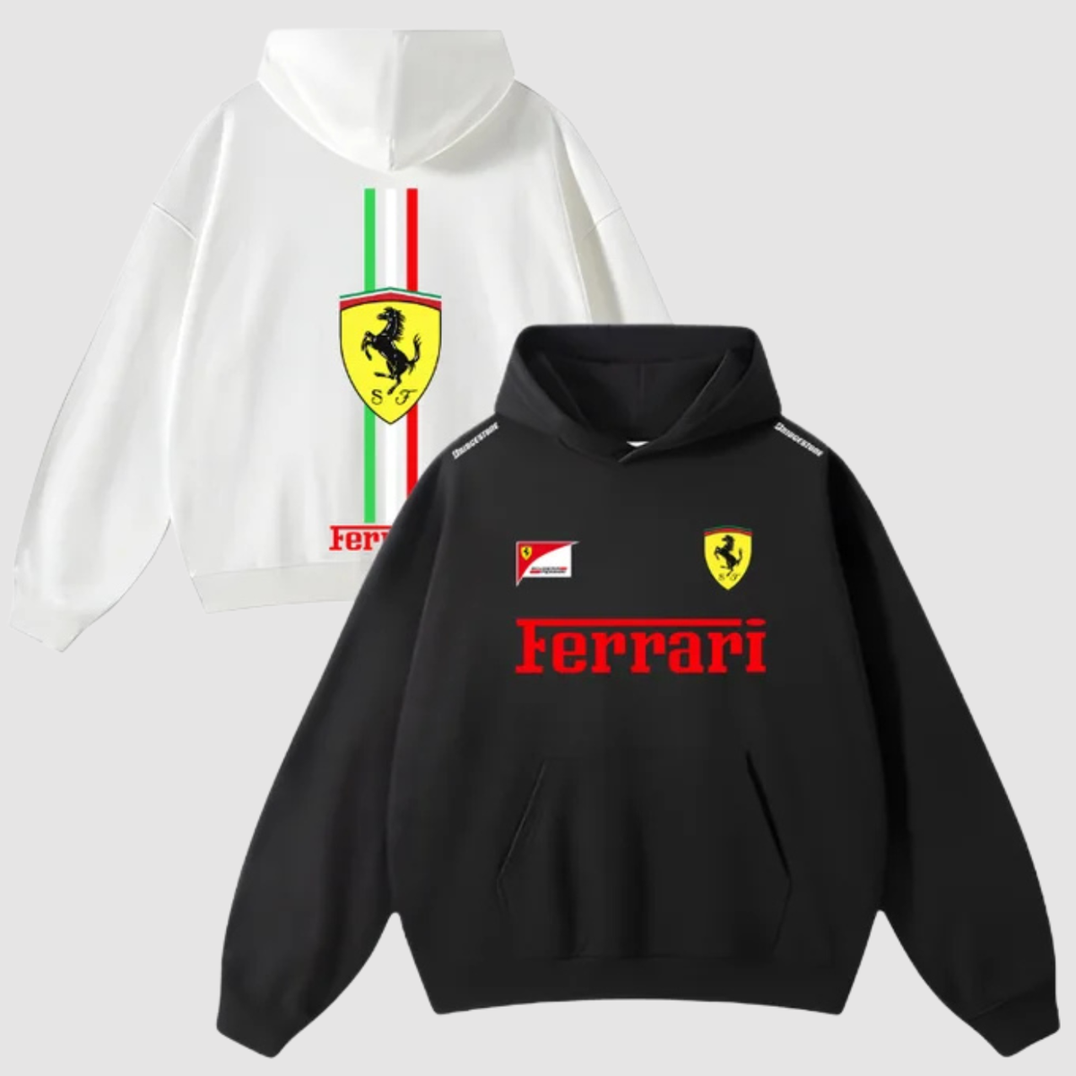 HOODIE OVERSIZE FERRARI  ORG