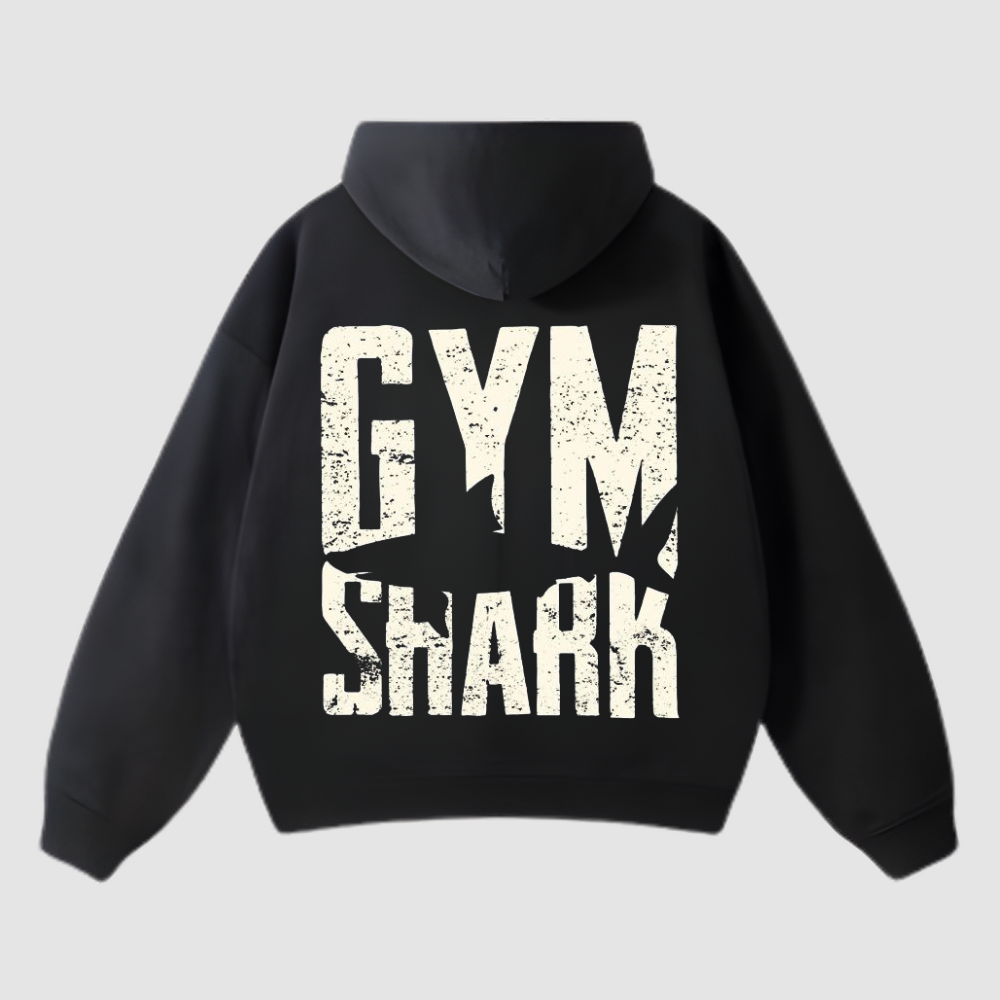 HOODIE OVERSIZE GYM SHARK ORG