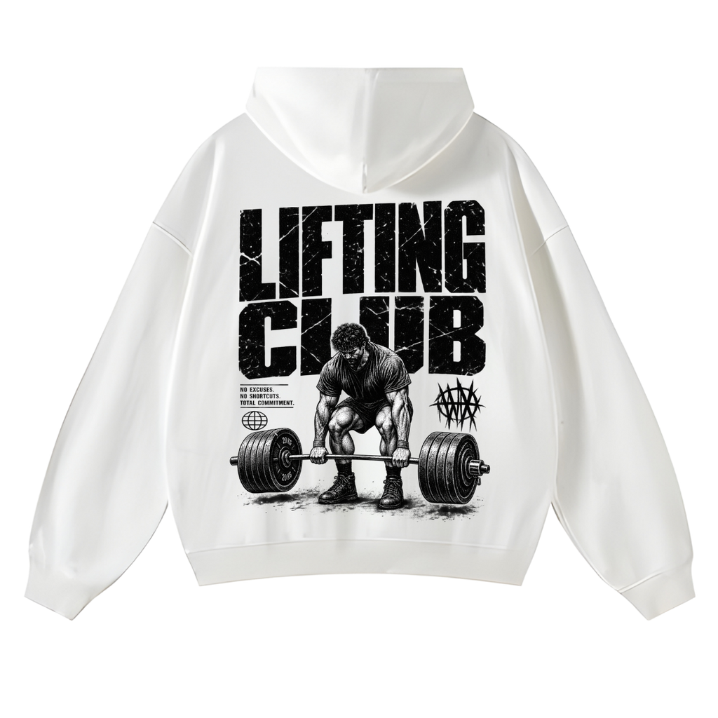 HOODIE OVERSIZE LIFTING CLUB ORG