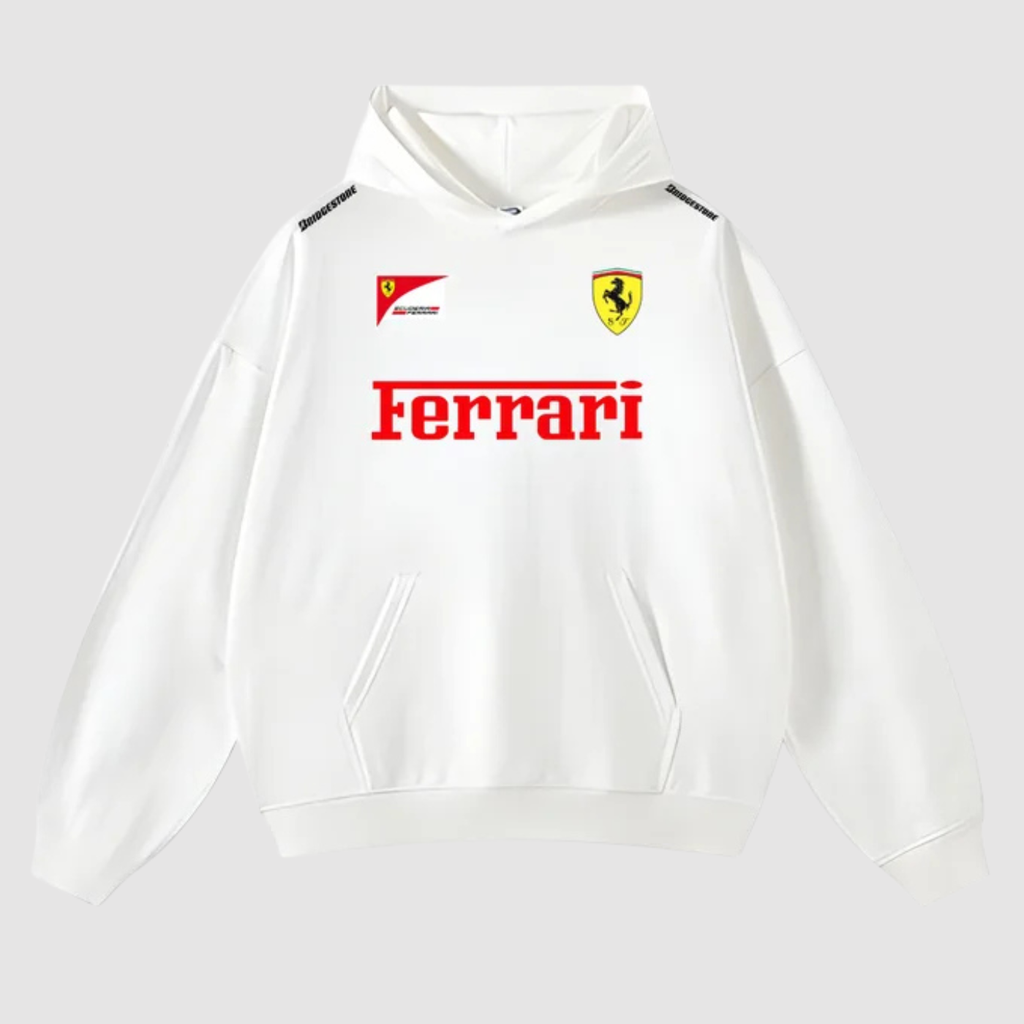 HOODIE OVERSIZE FERRARI  ORG