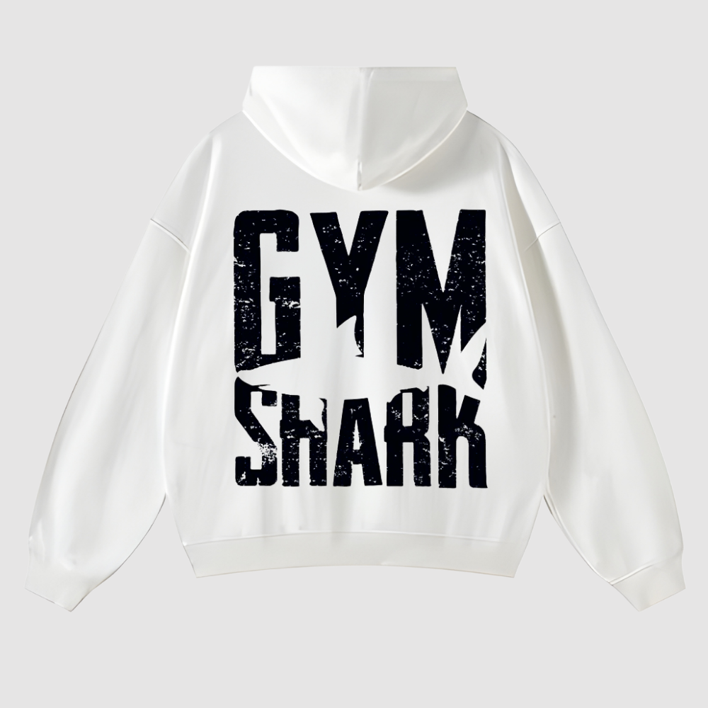 HOODIE OVERSIZE GYM SHARK ORG