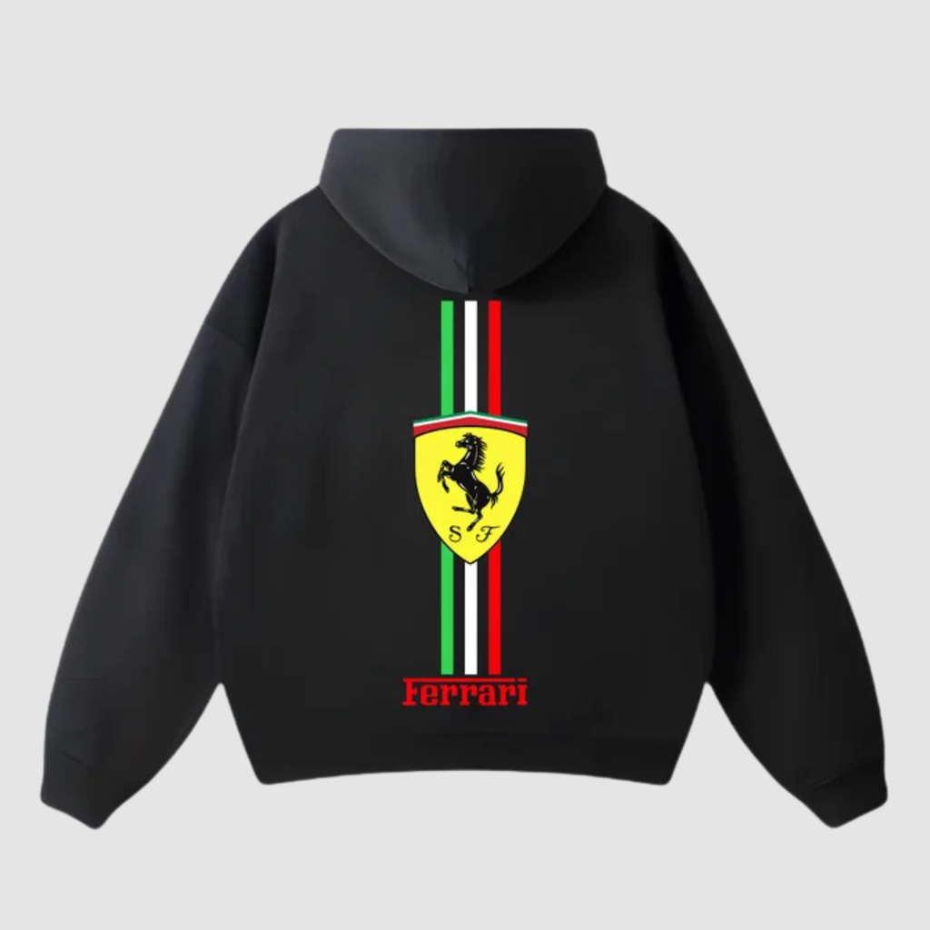 HOODIE OVERSIZE FERRARI  ORG