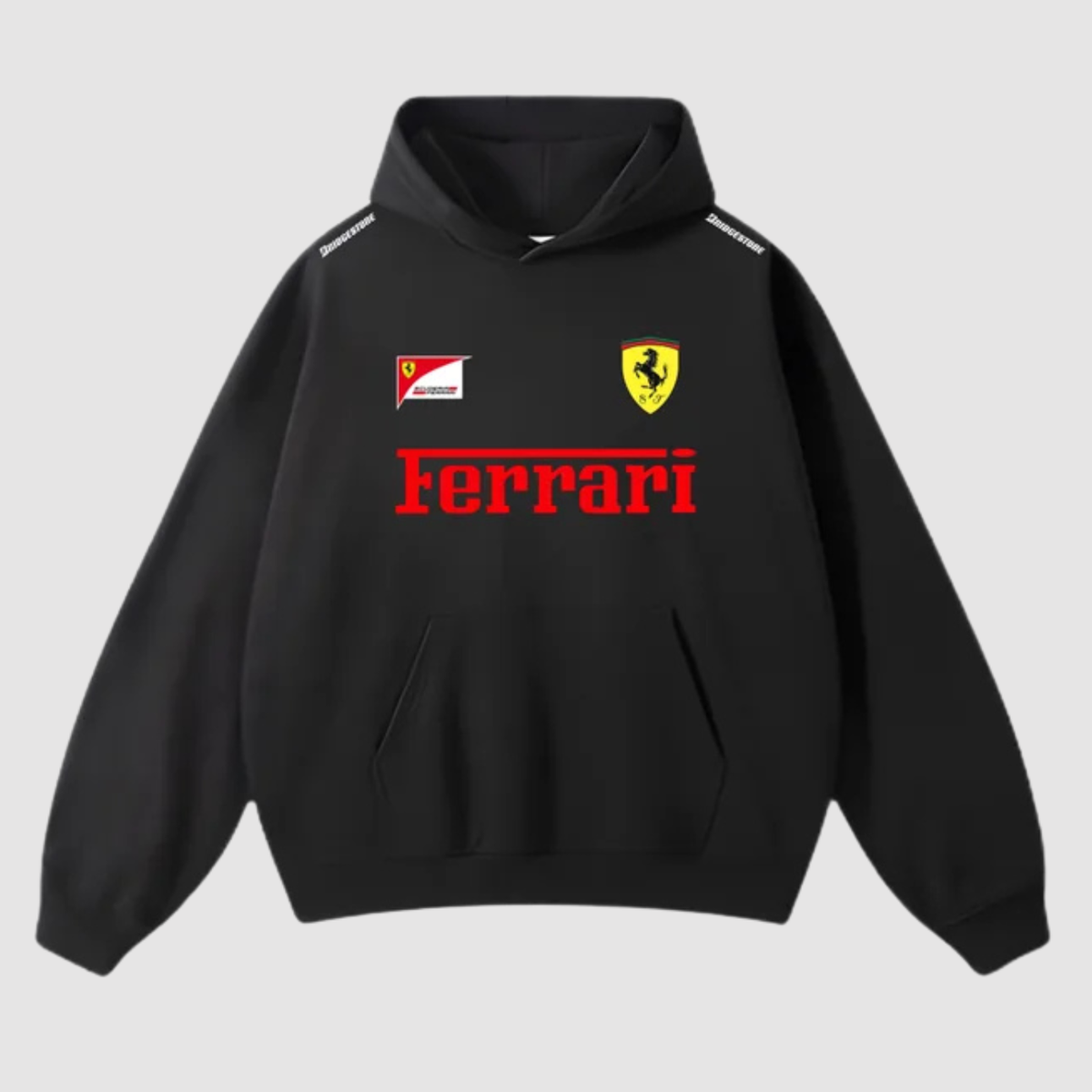 HOODIE OVERSIZE FERRARI  ORG