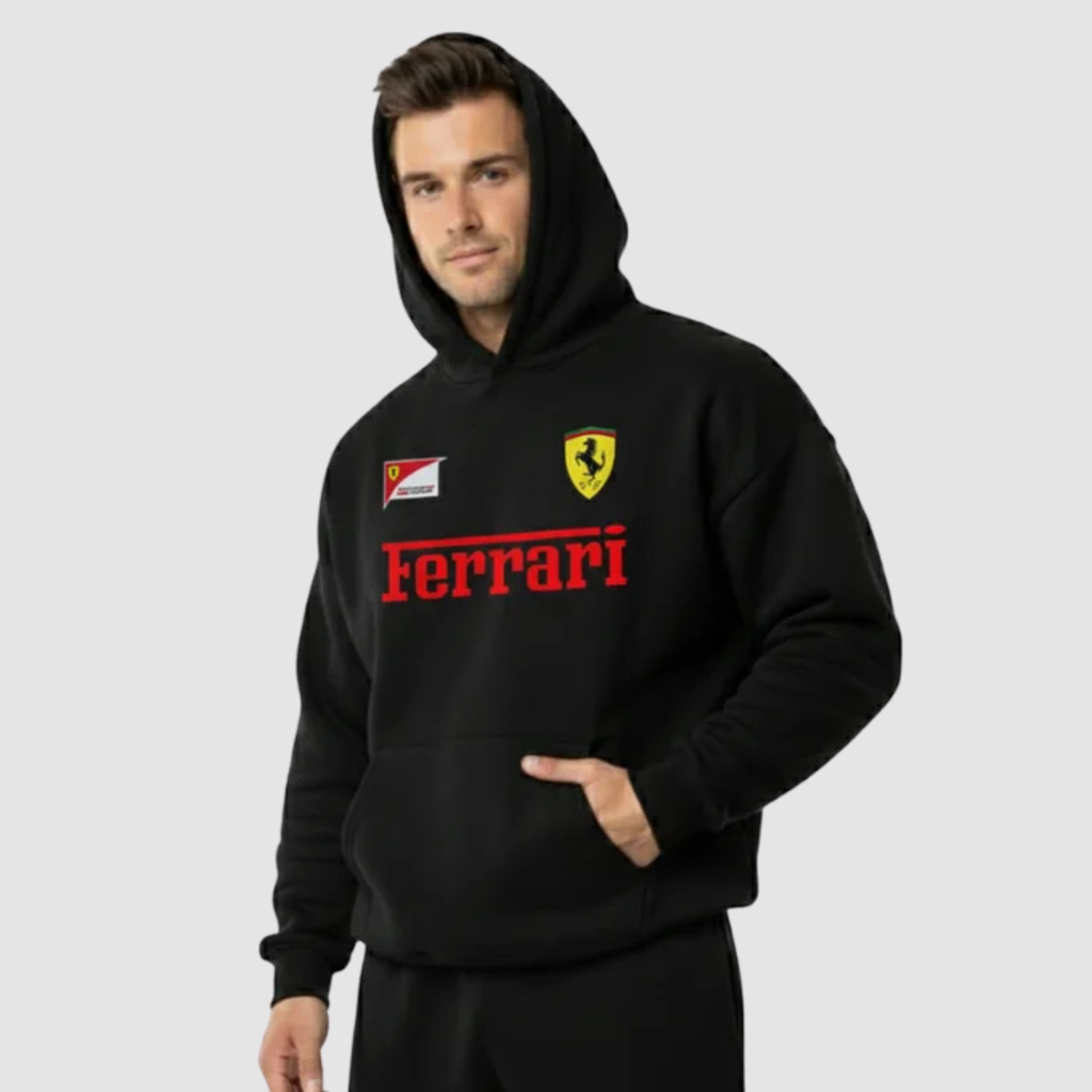 HOODIE OVERSIZE FERRARI  ORG