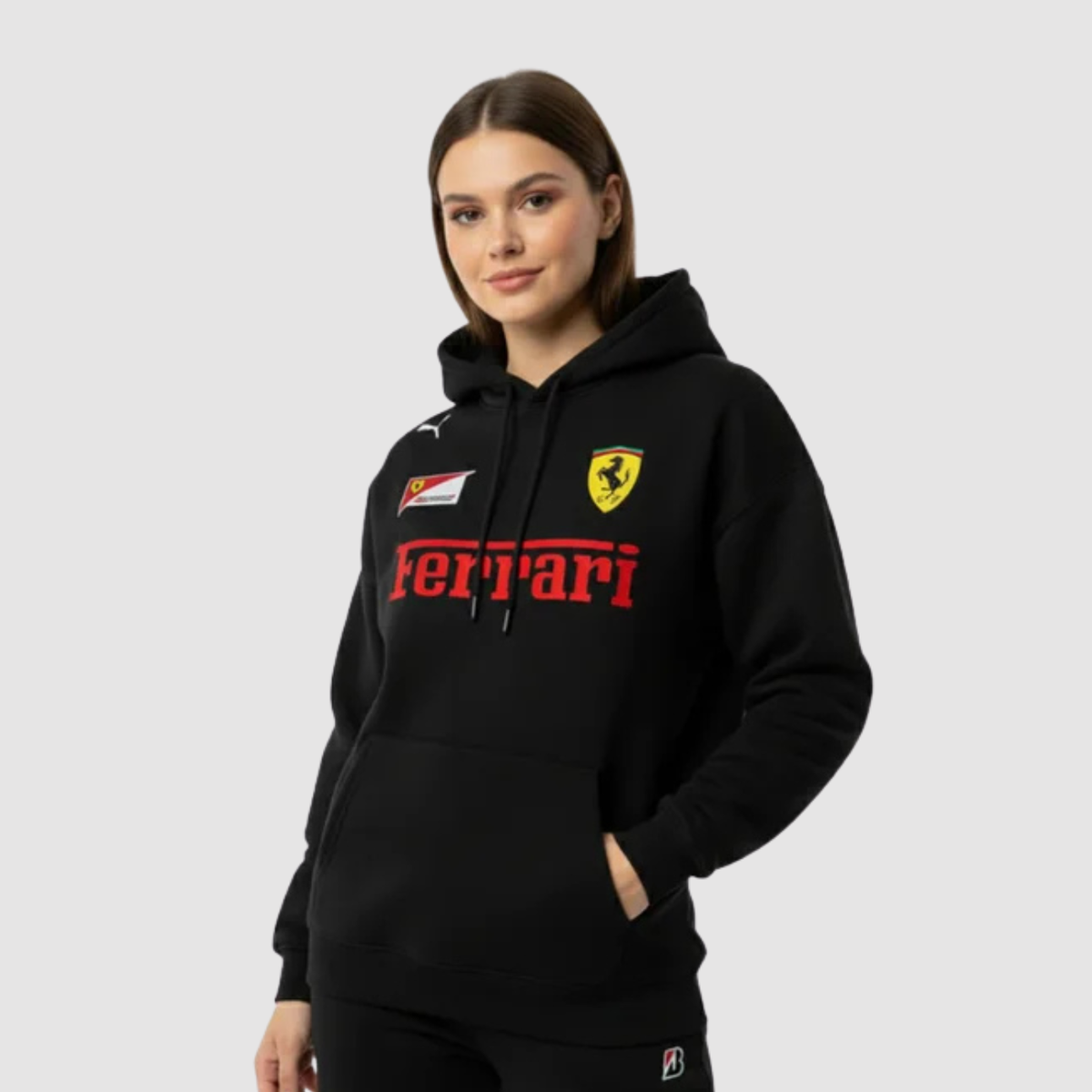 HOODIE OVERSIZE FERRARI  ORG