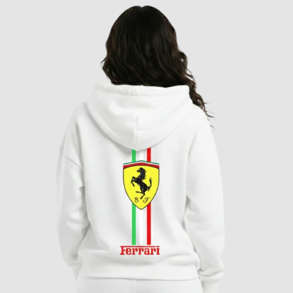 HOODIE OVERSIZE FERRARI  ORG