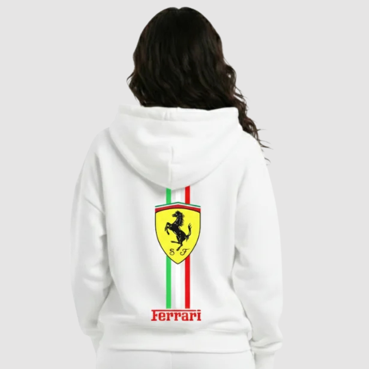 HOODIE OVERSIZE FERRARI  ORG