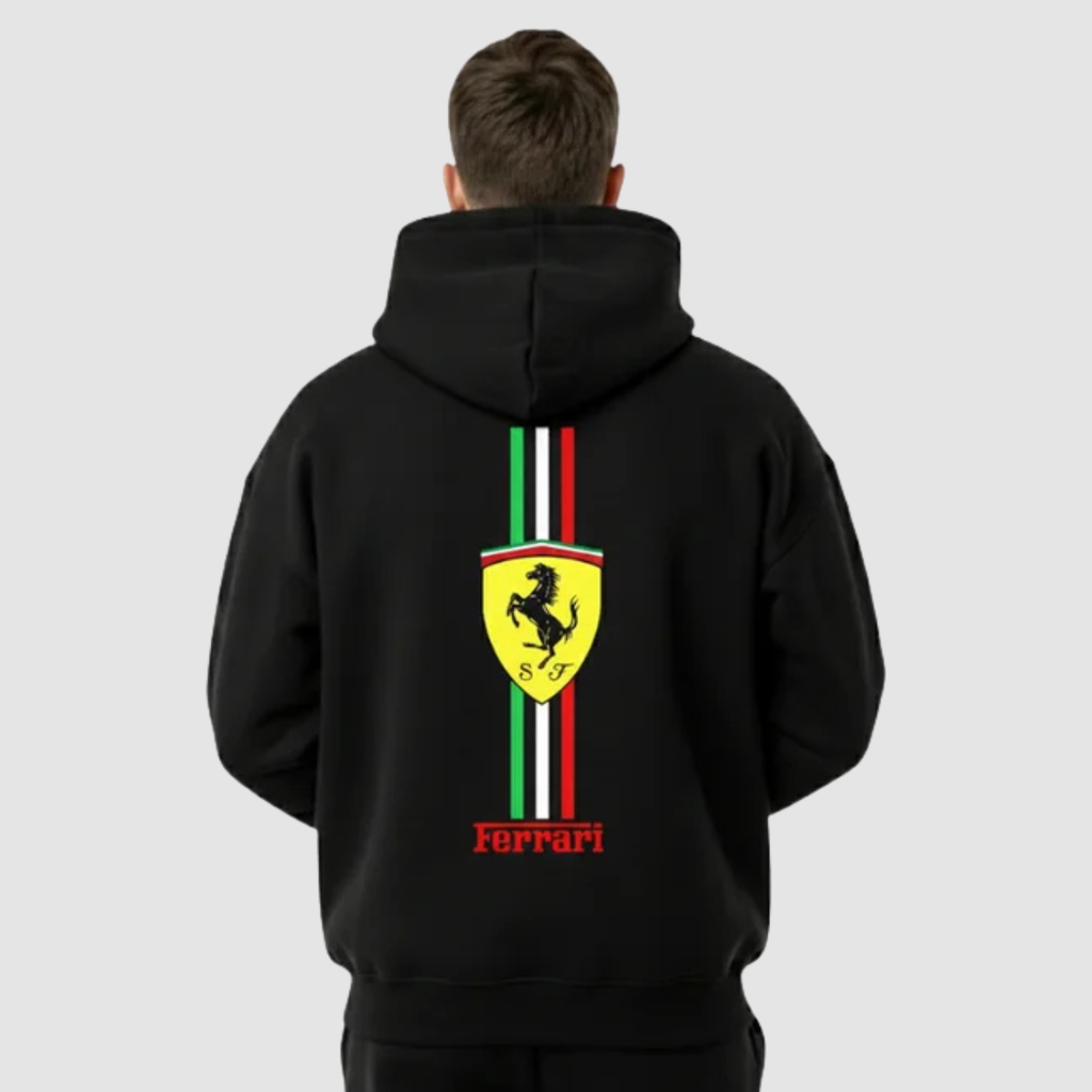 HOODIE OVERSIZE FERRARI  ORG