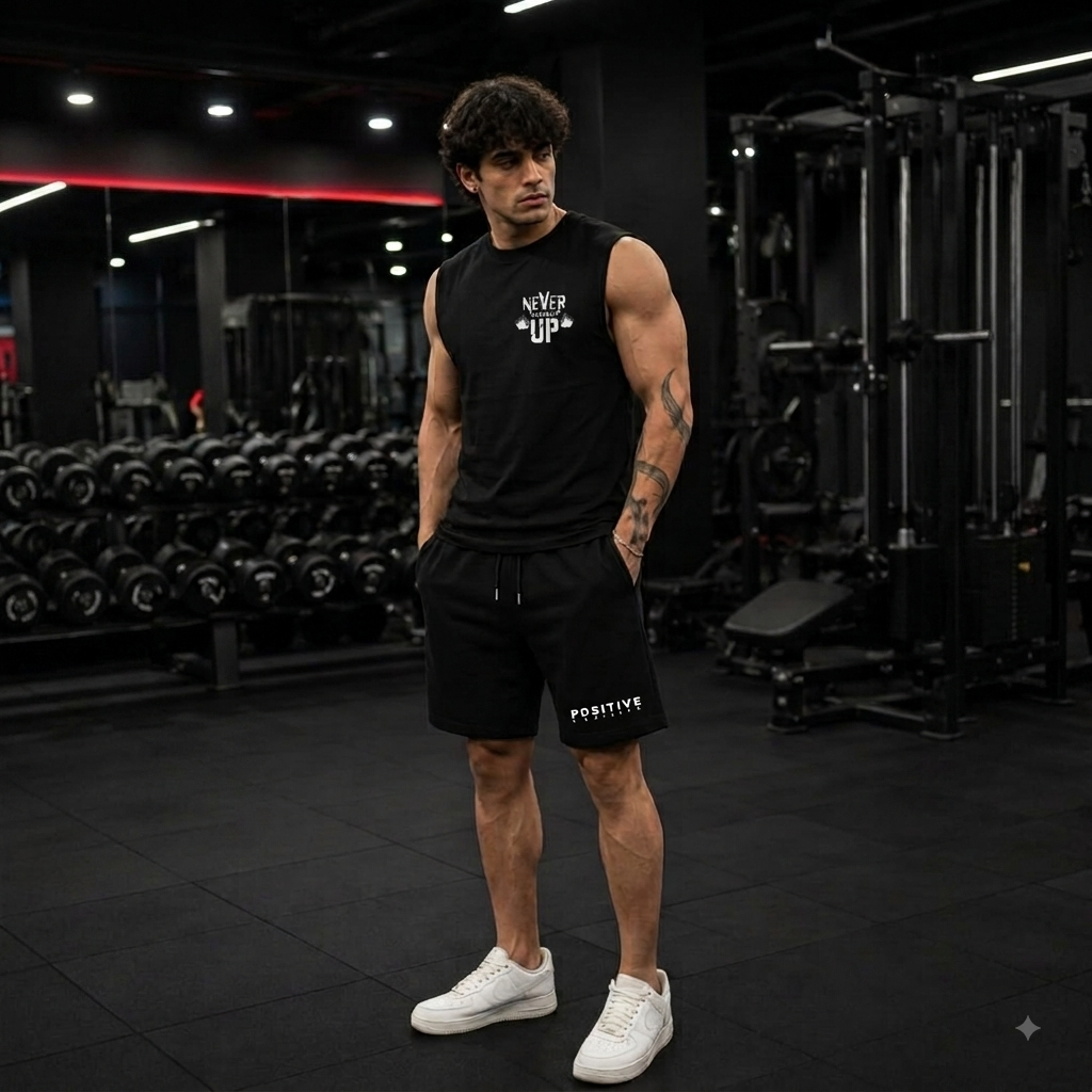ENSEMBLE  POSITIVE - Débardeur & Short -
